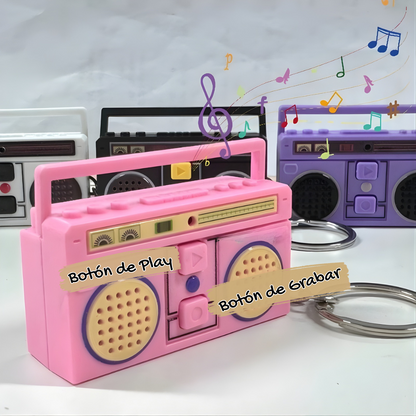 Mini Llavero Grabadora