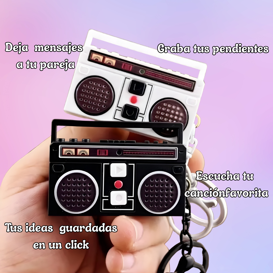 Mini Llavero Grabadora